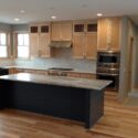 Kitchen in residential side of home.