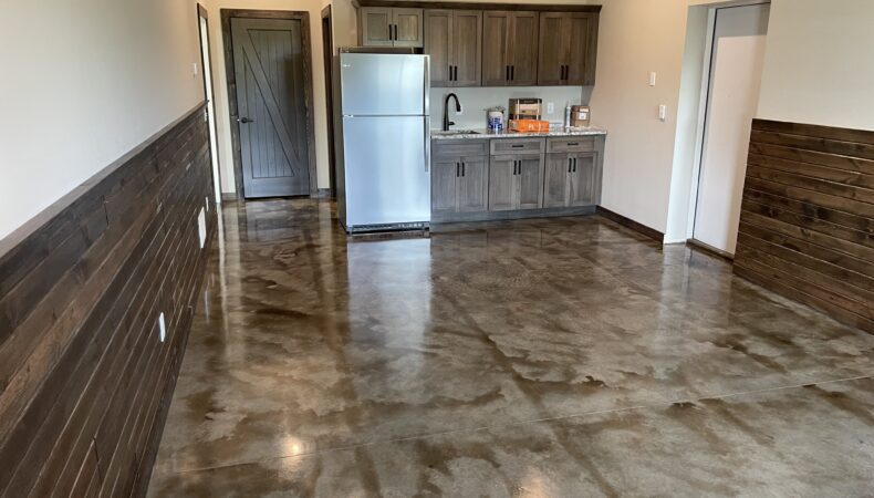 Kitchenette area of equestrian facility