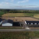 Drone view of back of property.