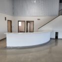 Front desk area of building