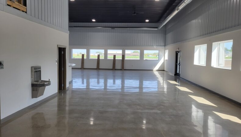 Showroom floor.