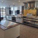 View of kitchen and prep area