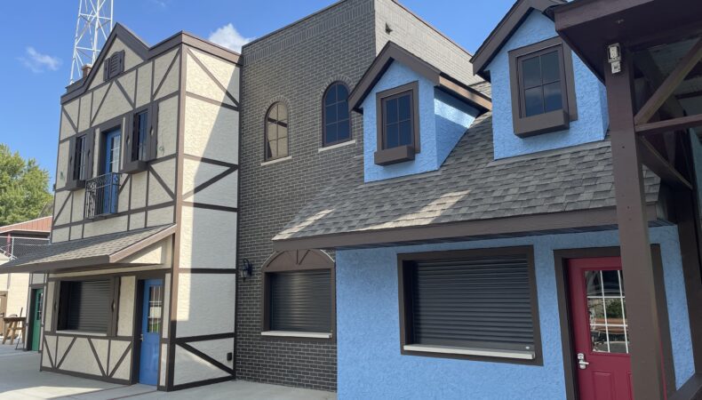 Right side angle of all buildings