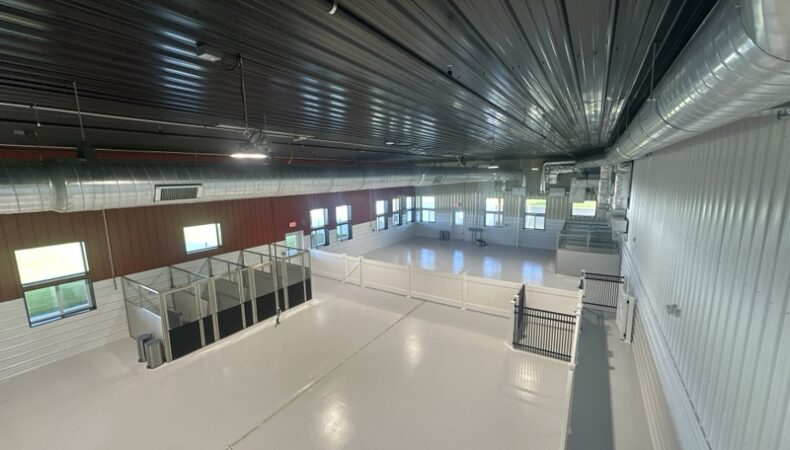 View of inside play area