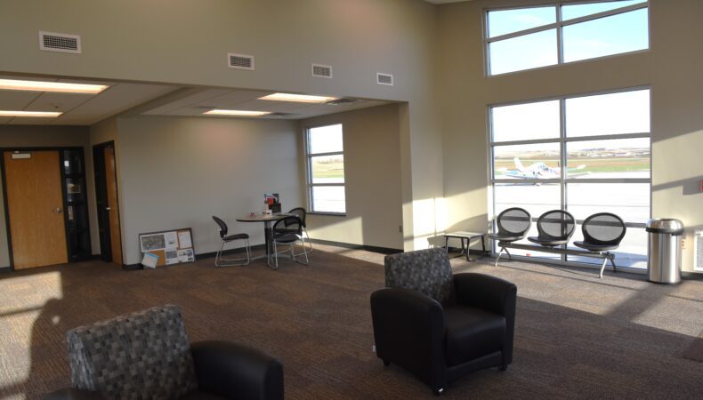 Waiting area of airport